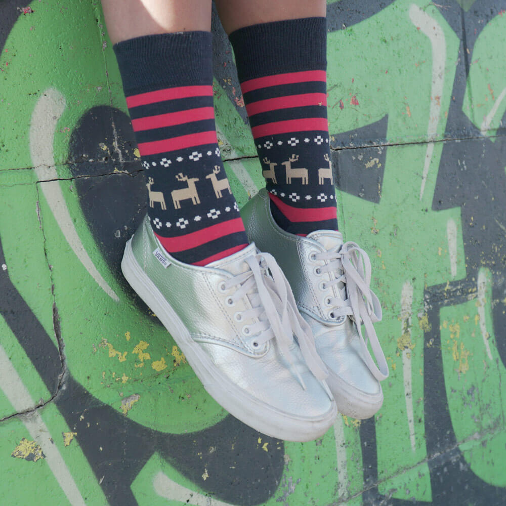 one-two-sock-geyikli-corap-model one-two-sock-geyikli-corap-model