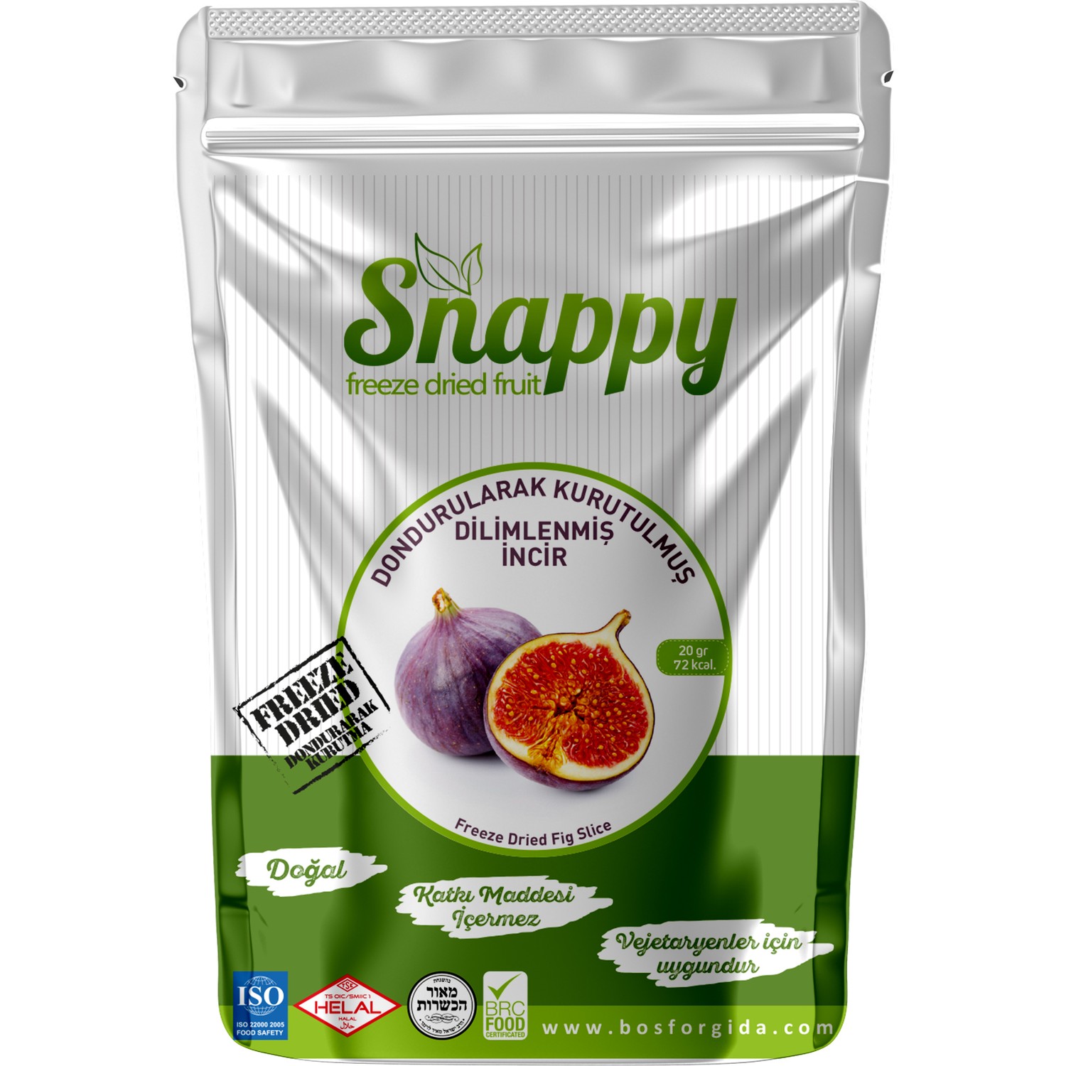 Dondurularak Kurutulmuş İncir - Snappy