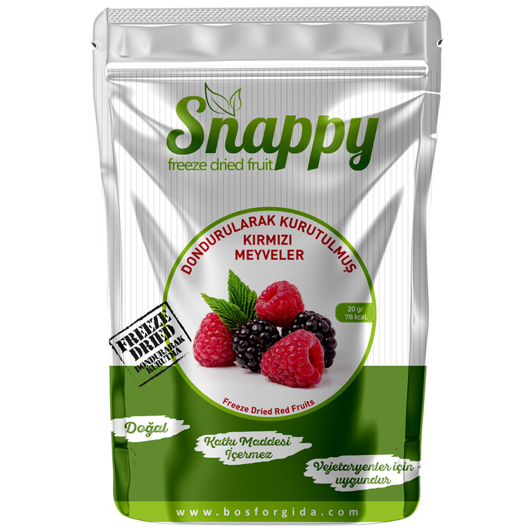 Dondurularak Kurutulmuş Kırmızı Meyveler - Snappy