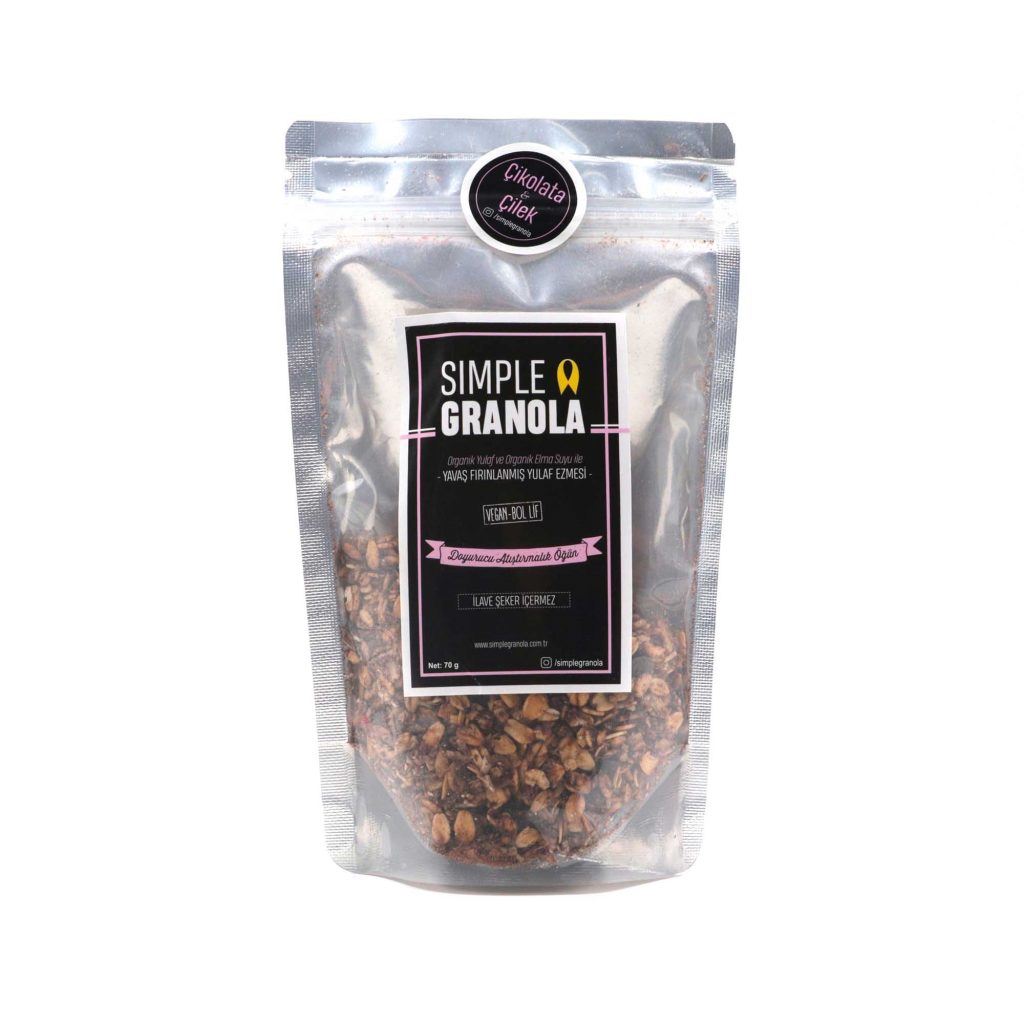Simple Granola Çikolata & Çilek Simple Granola Çikolata & Çilek