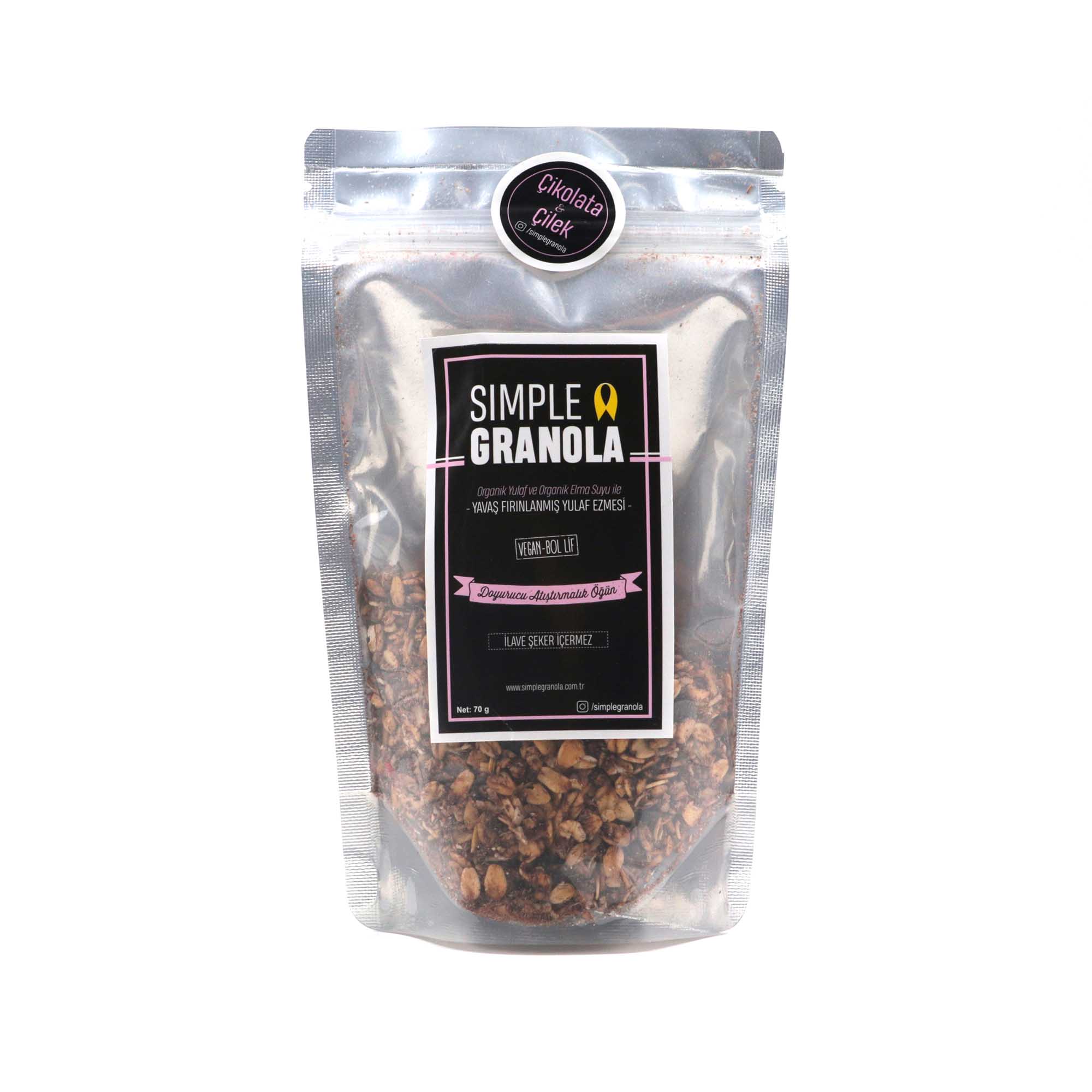 Simple Granola Çikolata & Çilek