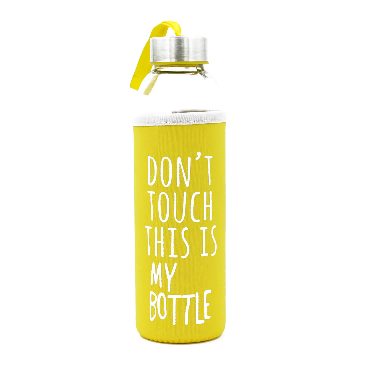 Dont Touch This Is My Bottle - Sarı