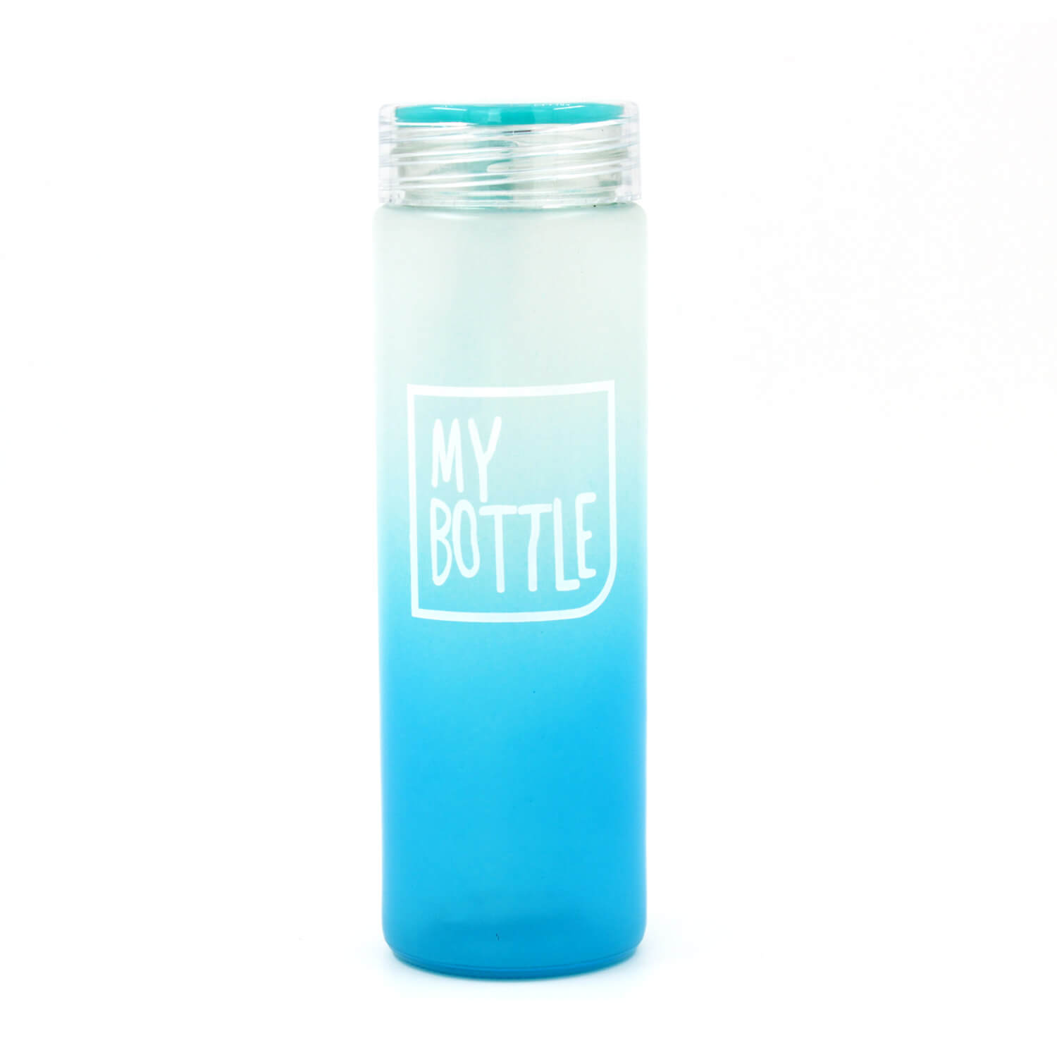 My Bottle Buzlu Cam Matara - Turkuaz