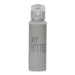 My Bottle Kılıflı Cam Matara - Gri