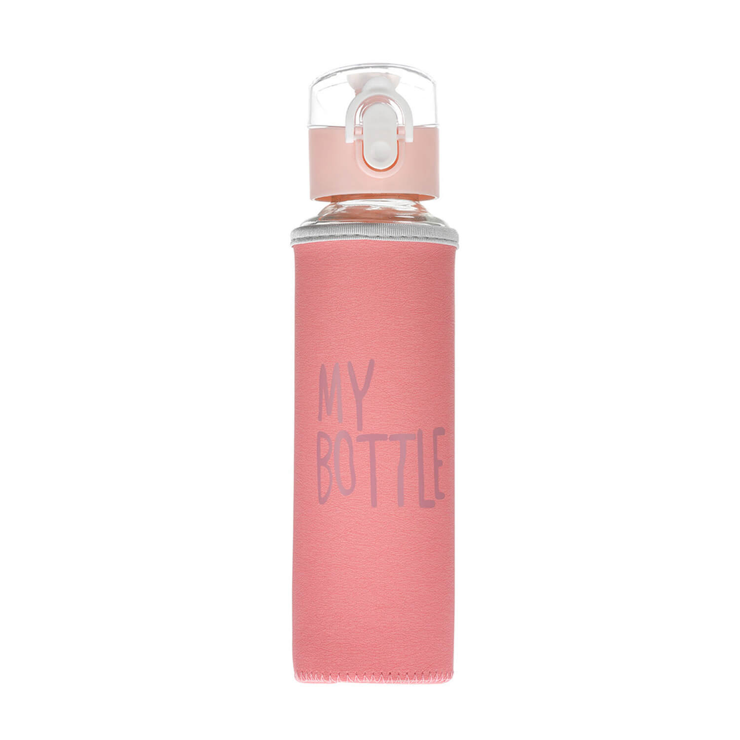 My Bottle Kılıflı Cam Matara - Somon