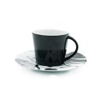 Siyah Toledo Porselen Fincan Takımı