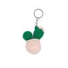 Kaktüs Amigurumi Anahtarlık