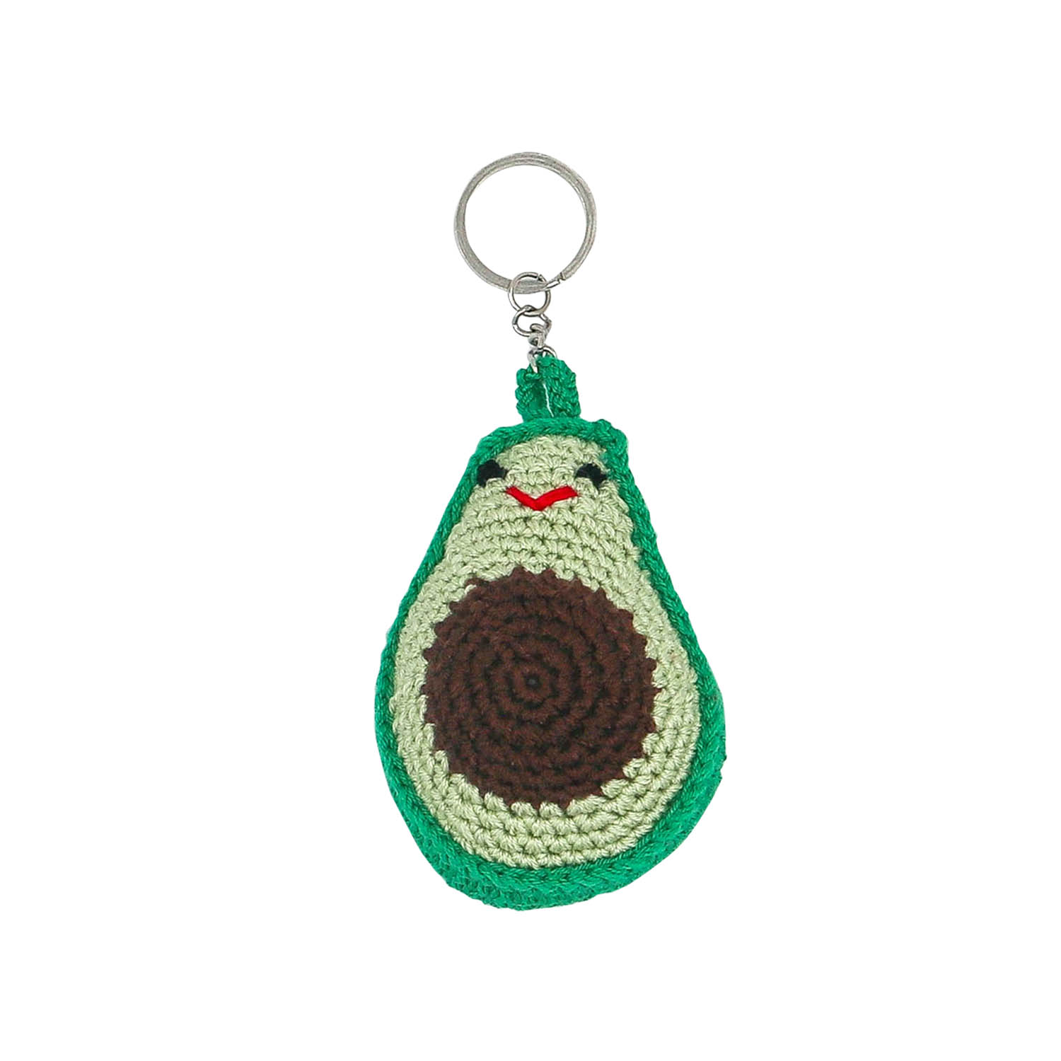 Avokado Amigurumi Anahtarlık