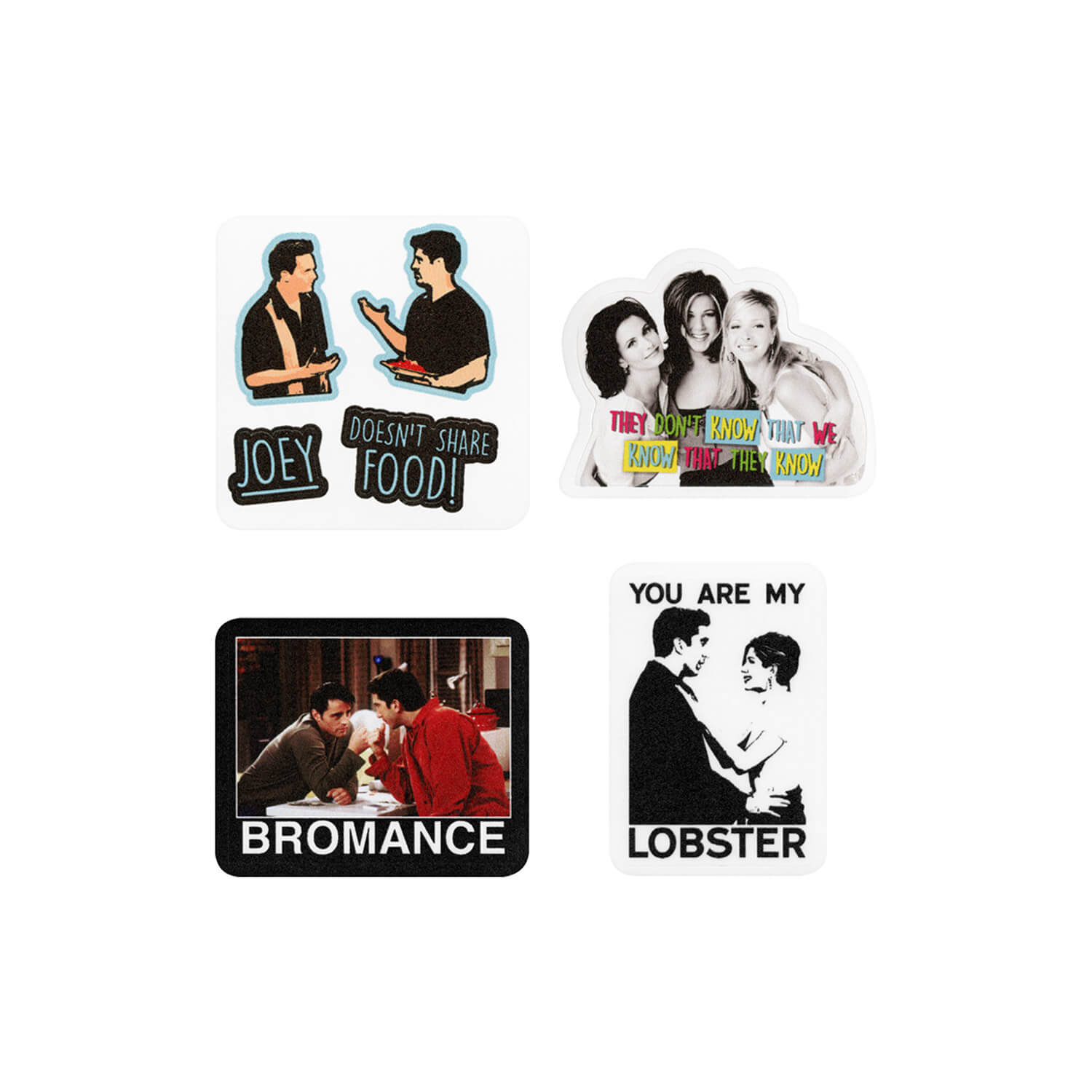 Friends Özel Kesim Sticker Seti