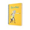 Rick and Morty Sarı Butik Defter