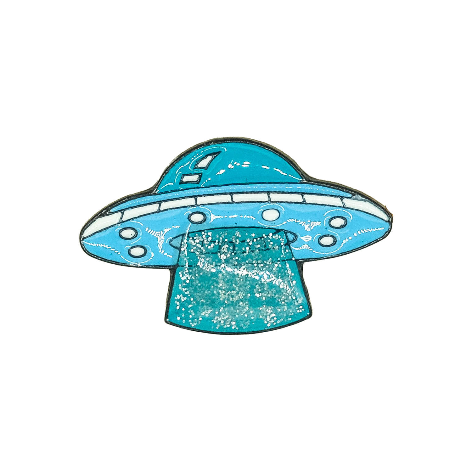 Mavi Ufo Broş