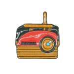 Radyo Figürlü Broş