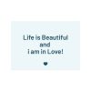 I am in Love Motto Kartı