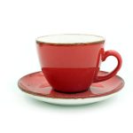 Kırmızı Çay Fincan Takımı