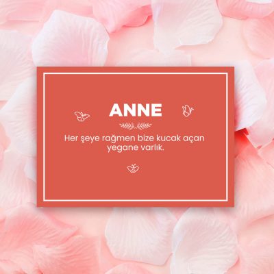 Anne Motto Kartı