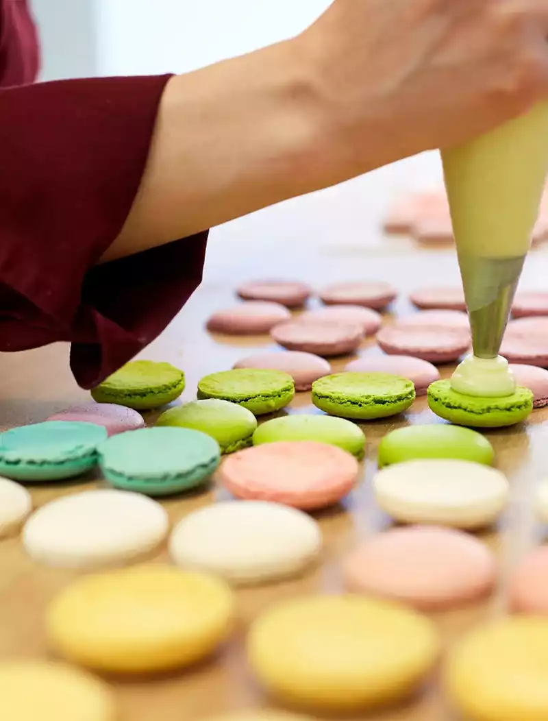 macaron yapım dersi