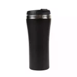 Siyah Çelik Bardak Termos - 450 ml