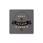 Kravat Detaylı Best Father Bardak Altlığı