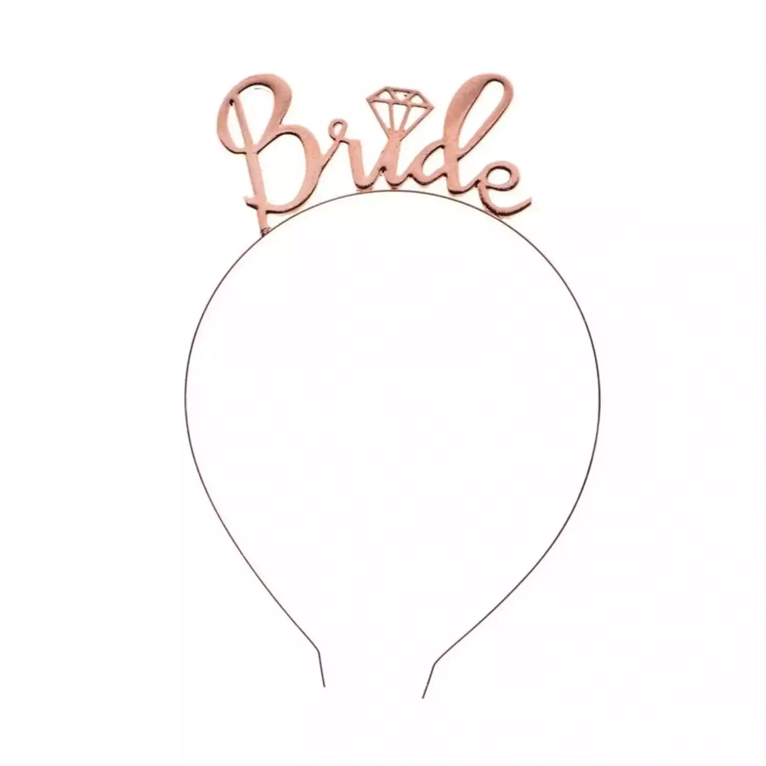 Rose Bride Metal Taç