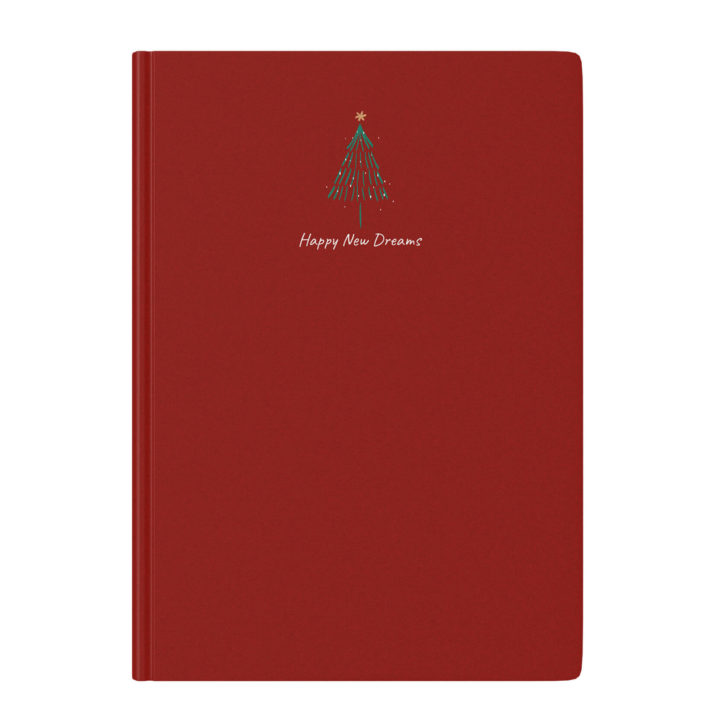 Kırmızı Happy New Dreams Defter