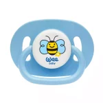 Wee Baby Oval Gövdeli Yuvarlak Uçlu Emzik No:1 - Mavi