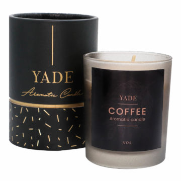 Yade Kahveli Aromaterapi Mum - No:1