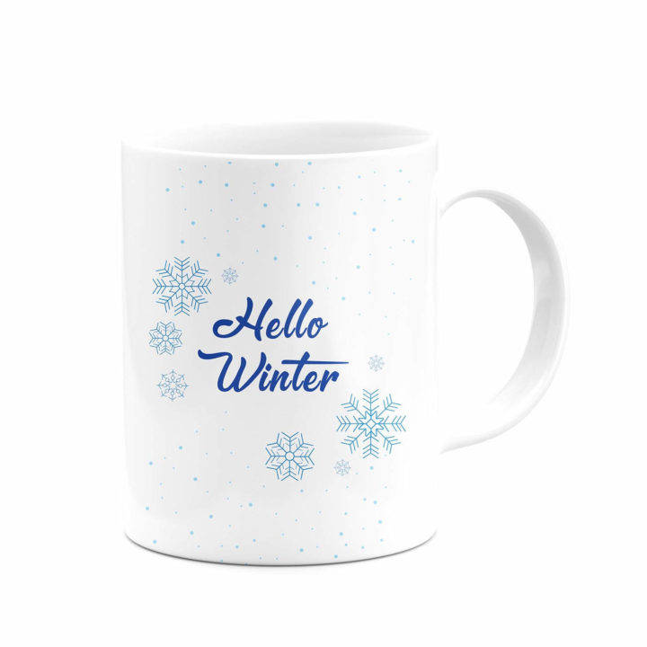 Hello Winter Baskılı Kupa