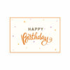 Pasta Temalı Happy Birthday Motto Kartı