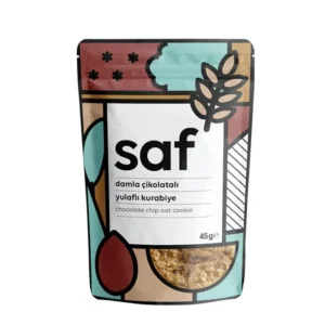 Saf - Damla Çikolatalı, Yulaflı Kurabiye 45 g
