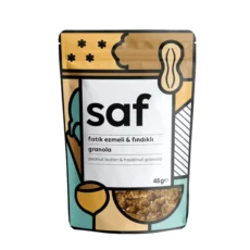 Saf - Fıstık Ezmeli & Fındıklı Granola 45 g