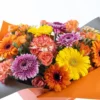 Mixx - Gül, Gerbera ve Karanfil Çiçek Buketi