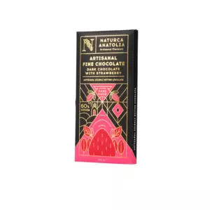Naturca Anatolia %60 Kakao Artizanal Çilekli Bitter Tablet Çikolata