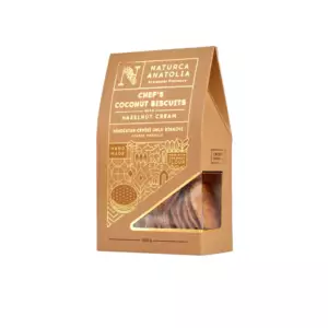 Naturca Anatolia Fındık Kremalı Hindistan Cevizi Unlu Bisküvi