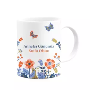 Çiçek Bahçesi Anneler Günü Kupa
