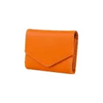Vegan Deri Cüzdan - Turuncu
