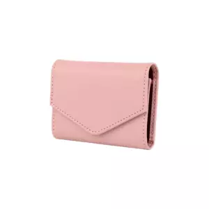 Vegan Deri Cüzdan - Pudra