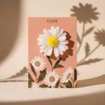 Yade Papatya Dekoratif Mum