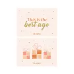 This Is the Best Age Motto Kartı