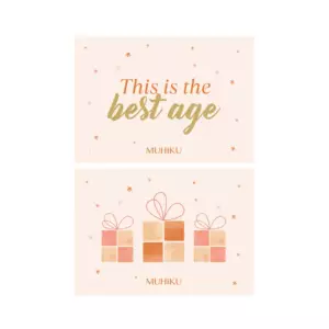 This Is the Best Age Motto Kartı