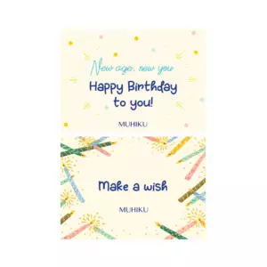 Happy Birthday to You Motto Kartı